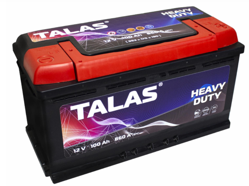 Акумулятор TALAS 100Ач HD 860A